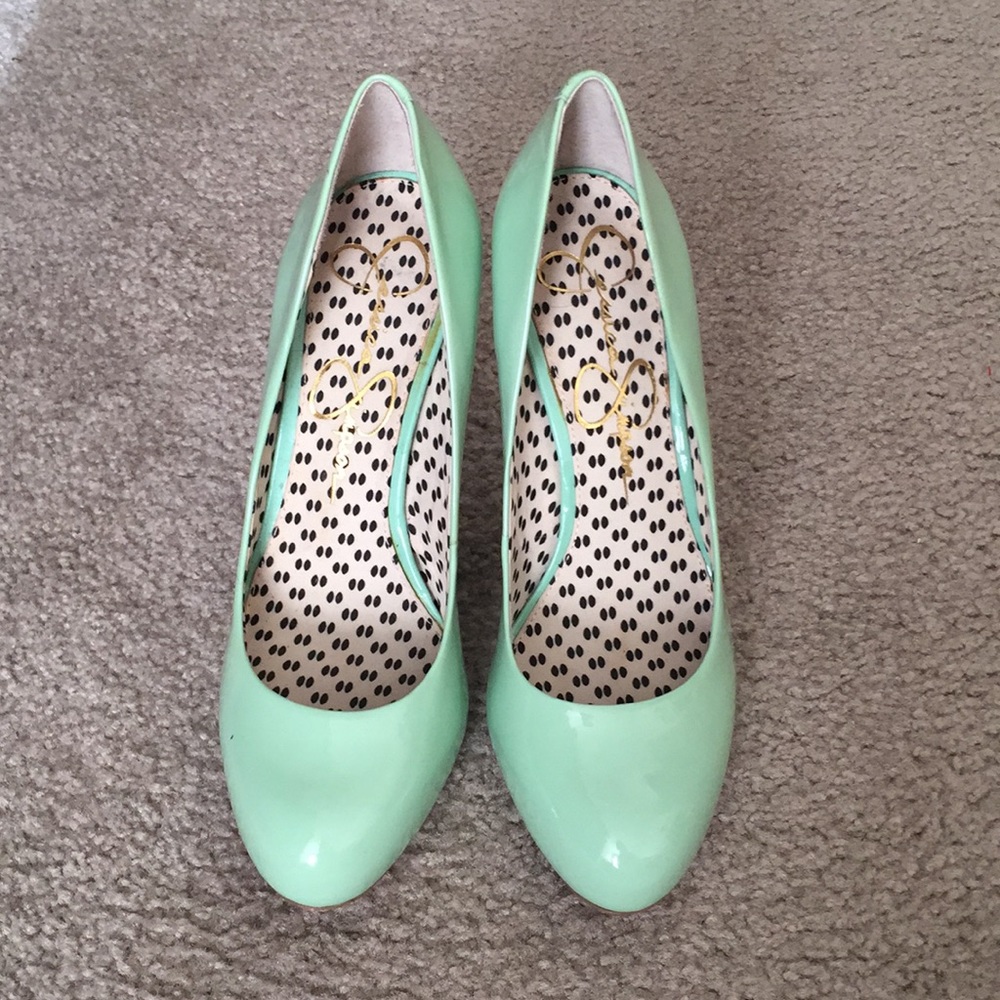 Mint Jessica Simpson Pump